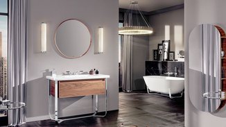 Ein saniertes Badezimmer